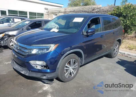 2018 Honda Pilot Ex-L from USA, damaged, VIN 5FNYF5H51JB018220